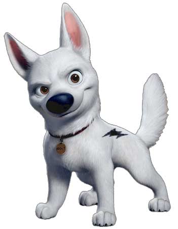 Bolt movie dog cartoon history famous dog ark animal centre