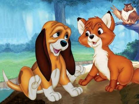 fox and hound kids tale book movie history famous dogs cartoon ark animal centre