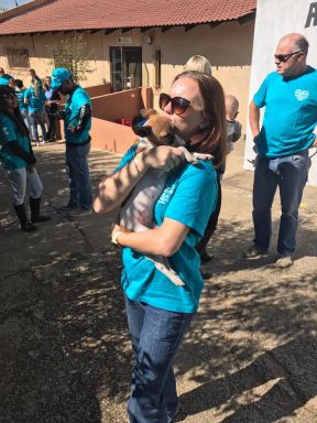 FNB outreach to Ark Animal Puppy Shelter 002